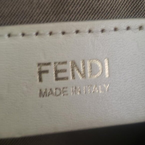 Fendi RARE Limited Edition Floral Zucchino Vitello Bauletto Boston Bag - Picture 4 of 16